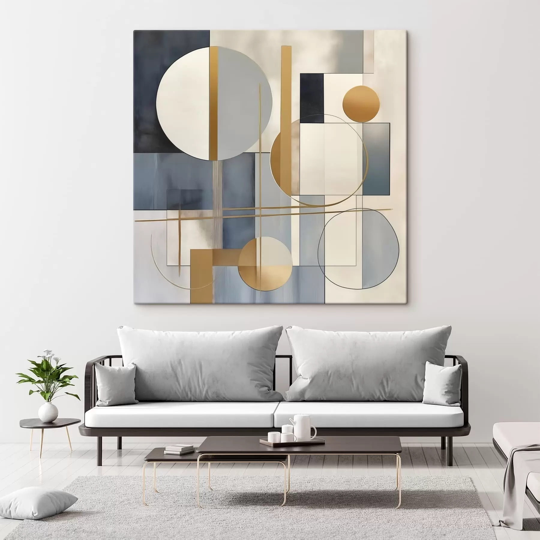 Glezna Ģeometriskā abstrakcija s47042