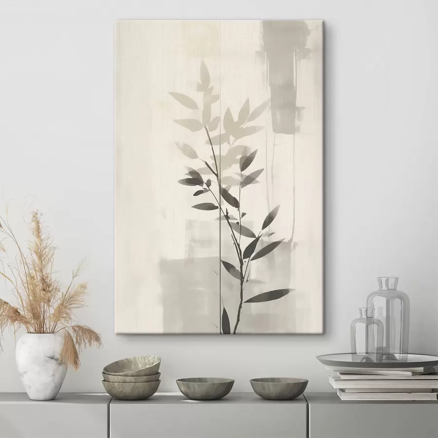 Glezna Abstraktas lapu zaru s47102