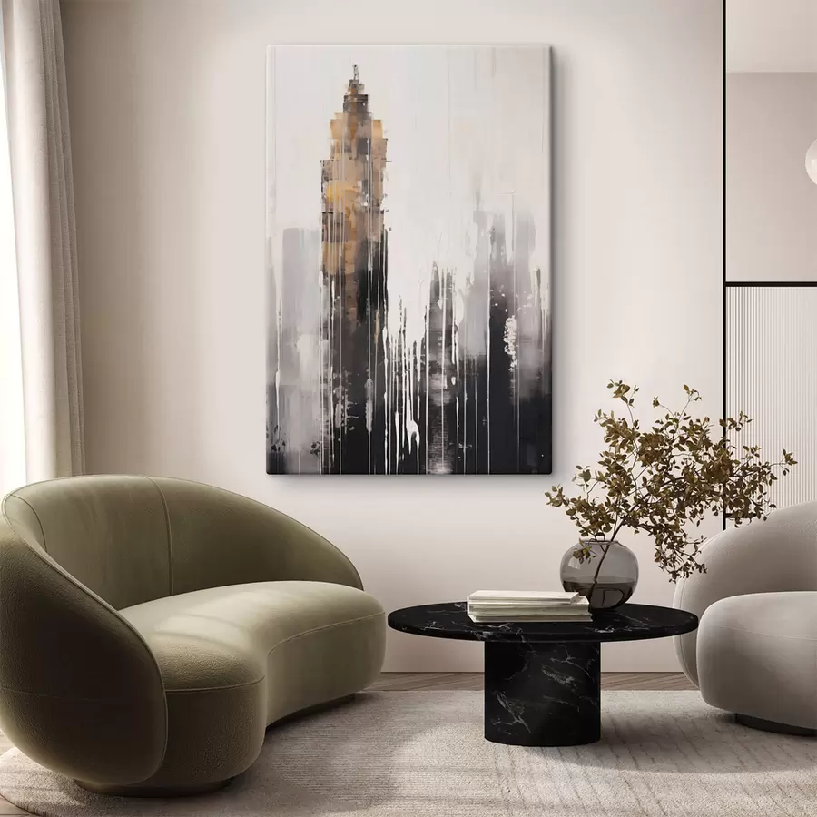 Glezna Abstrakts debesskrāpis s47254