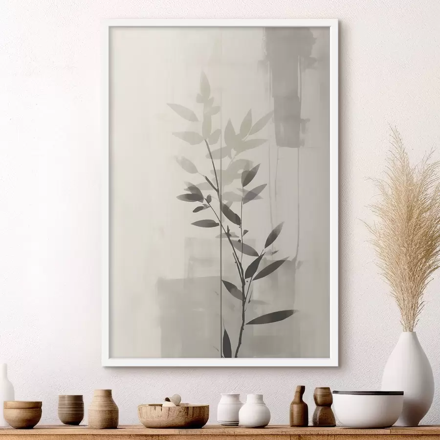 Fototapetes Abstraktas lapu zaru f47102