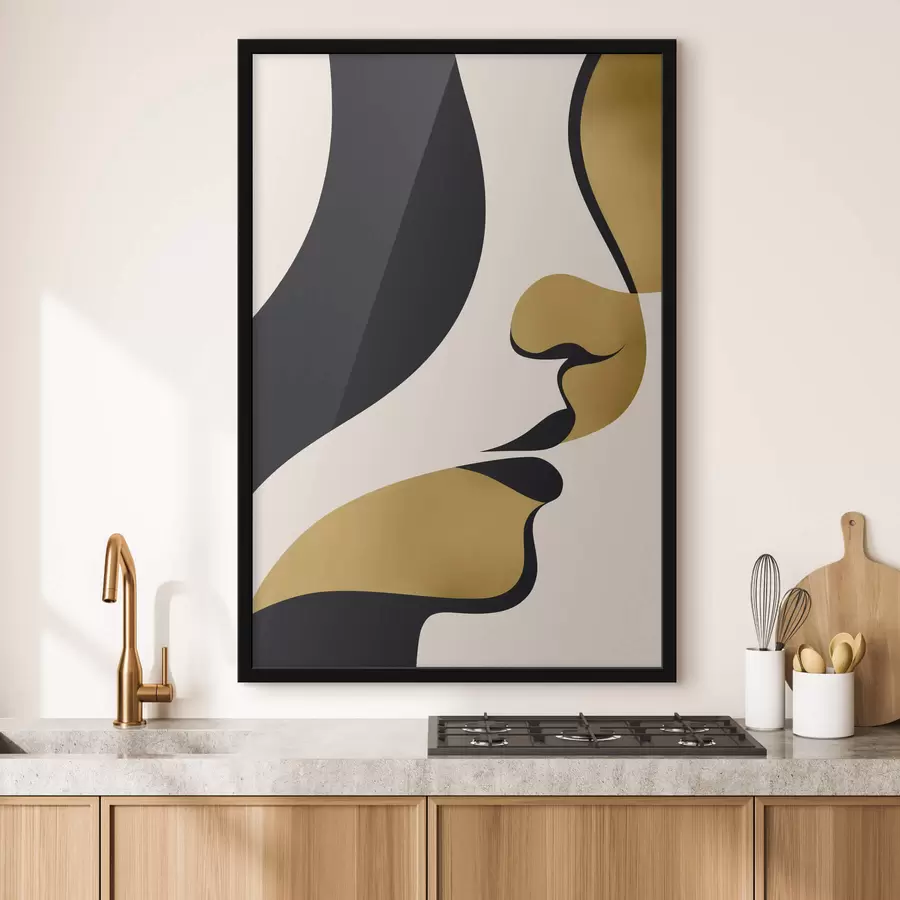 Fototapetes Sejas abstrakts siluets f47251