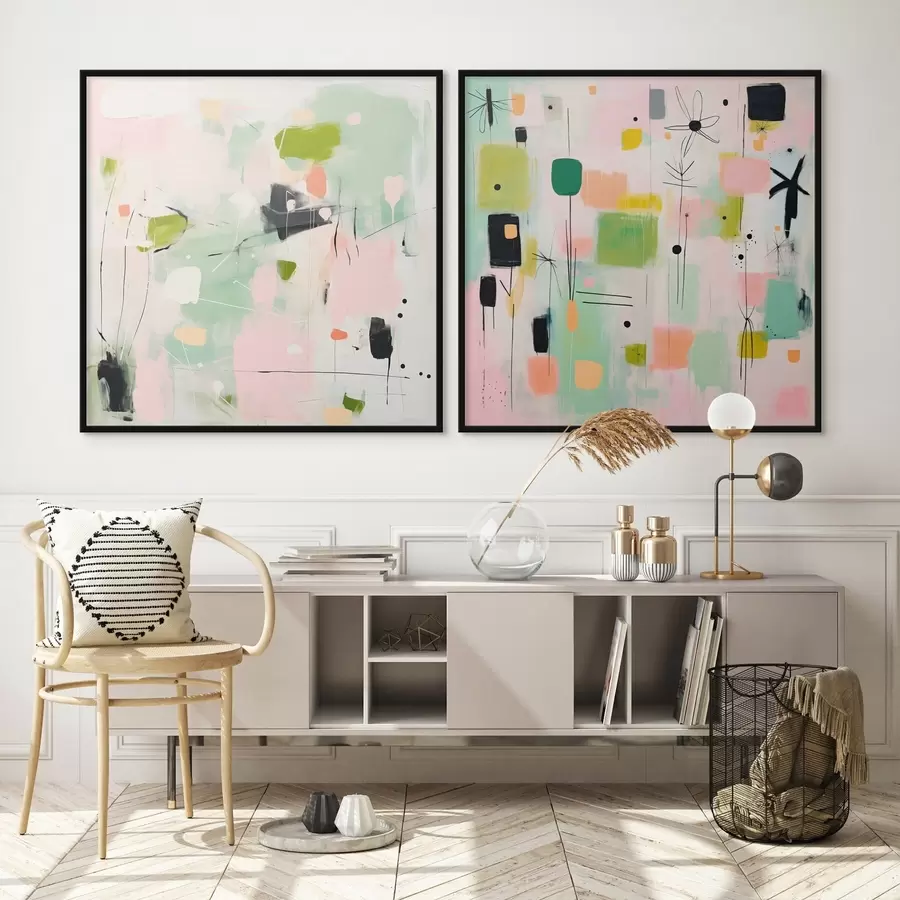 Fototapetes Ziedu motīvi modernā stilā d00900