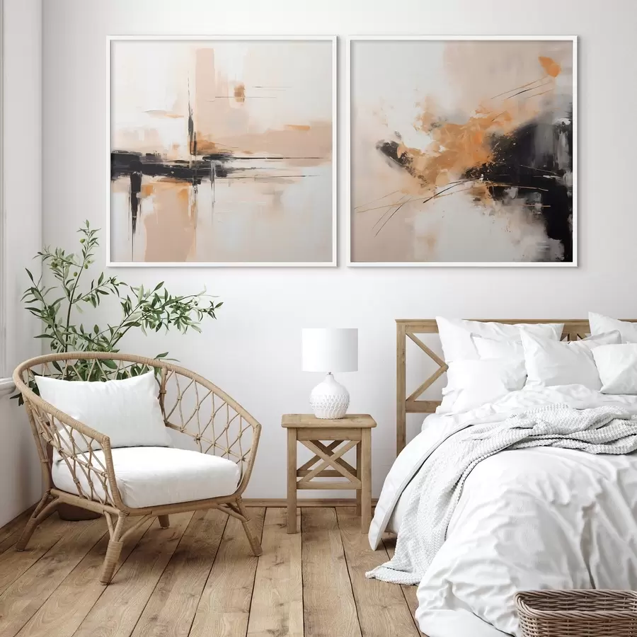 Fototapetes Ģeometrija un izteiksme eļļas stilā d00901