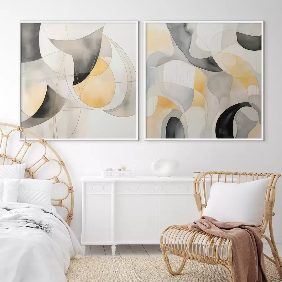 Fototapetes Organiska abstrakcija modernā stilā d00902