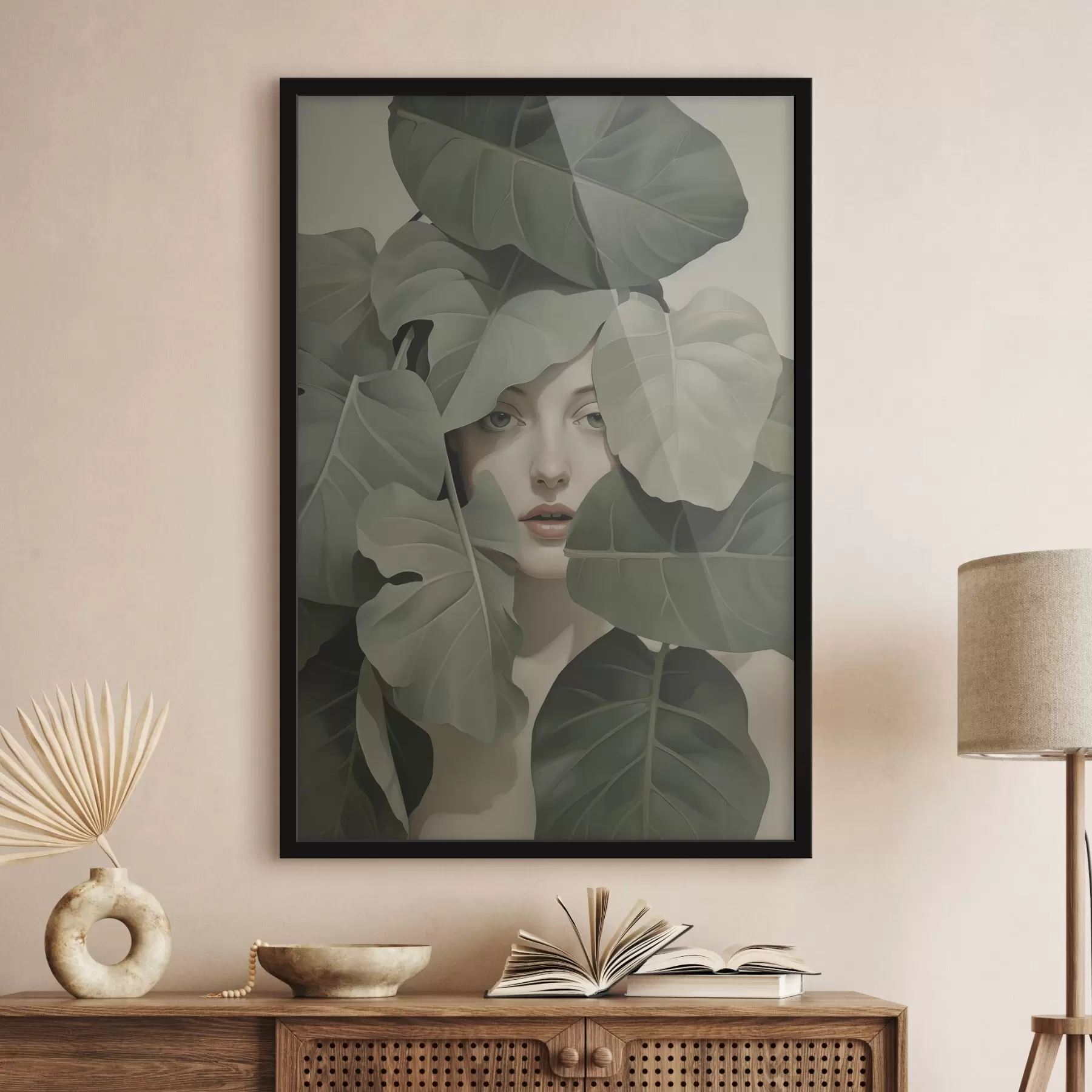 Fototapetes Meitenes portrets lapās f47331