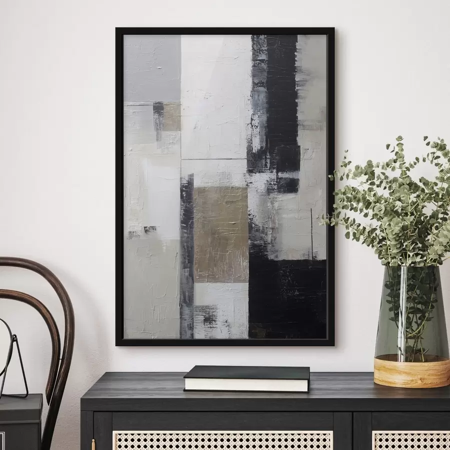 Fototapetes mūsdienu abstrakcija kontrastējošās krāsās f47133