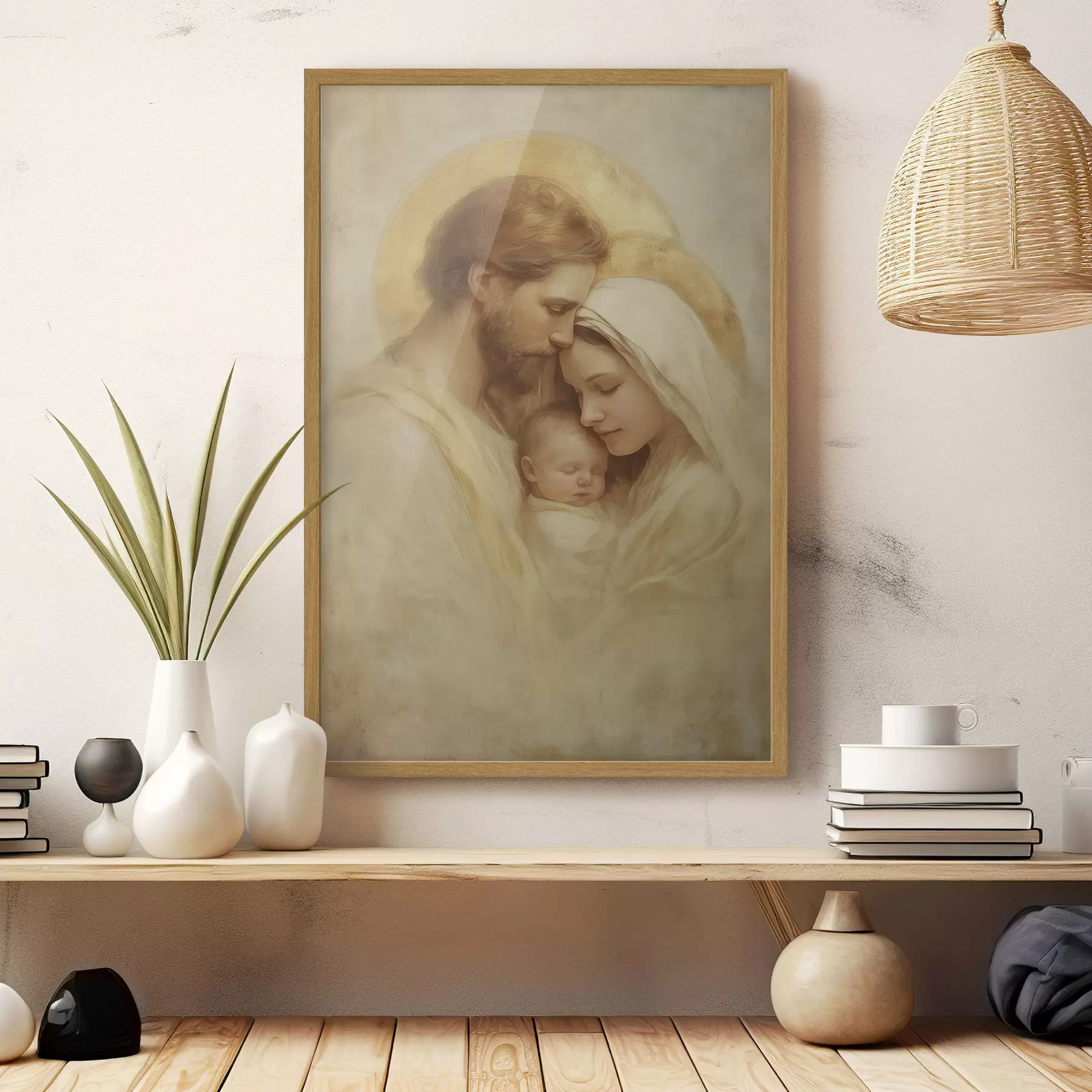 Fototapetes Svētās Ģimenes apskāviens f47141