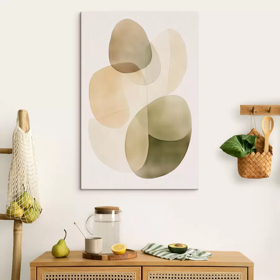 Glezna Abstraktie plankumi s47406