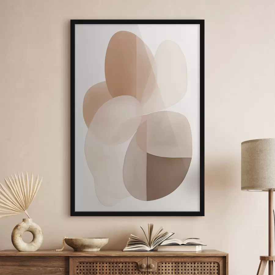 Fototapetes Abstraktas ģeometriskas formas f47407