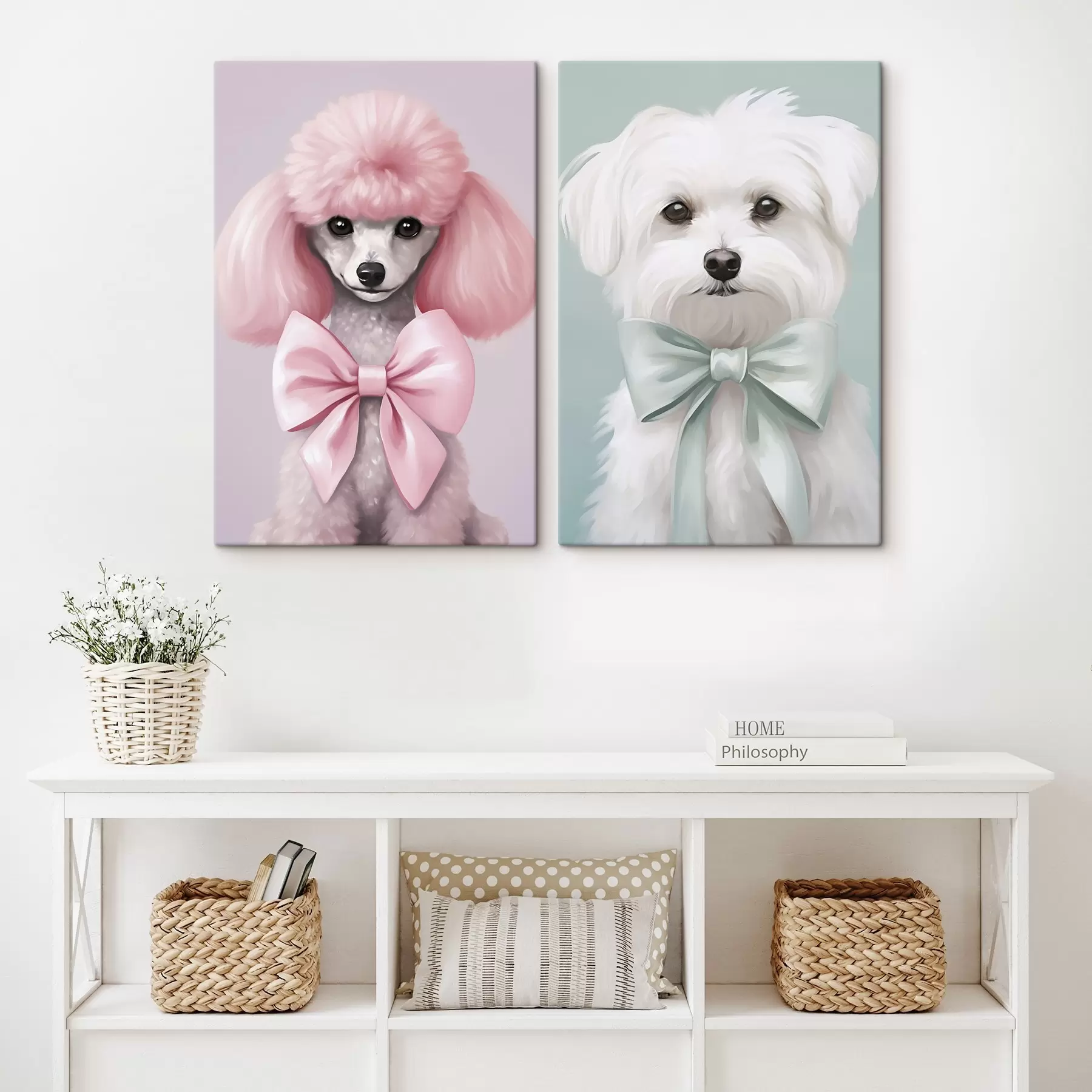 Glezna Suns ar lenti m01193