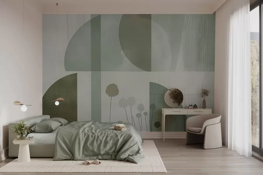 Fototapetes Ziedi un tekstūra w09627v2