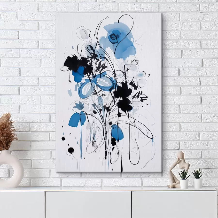 Glezna Abstrakcija ar plankumiem s47490