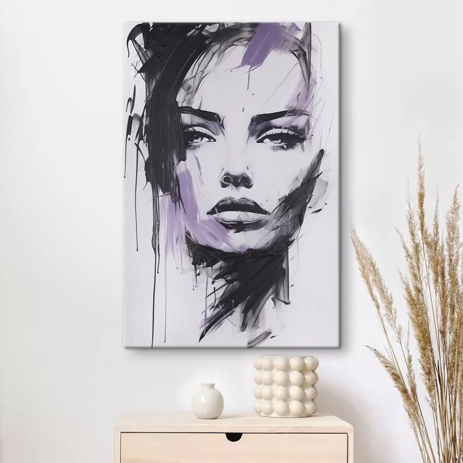 Glezna Abstrakts sievietes portrets s47498