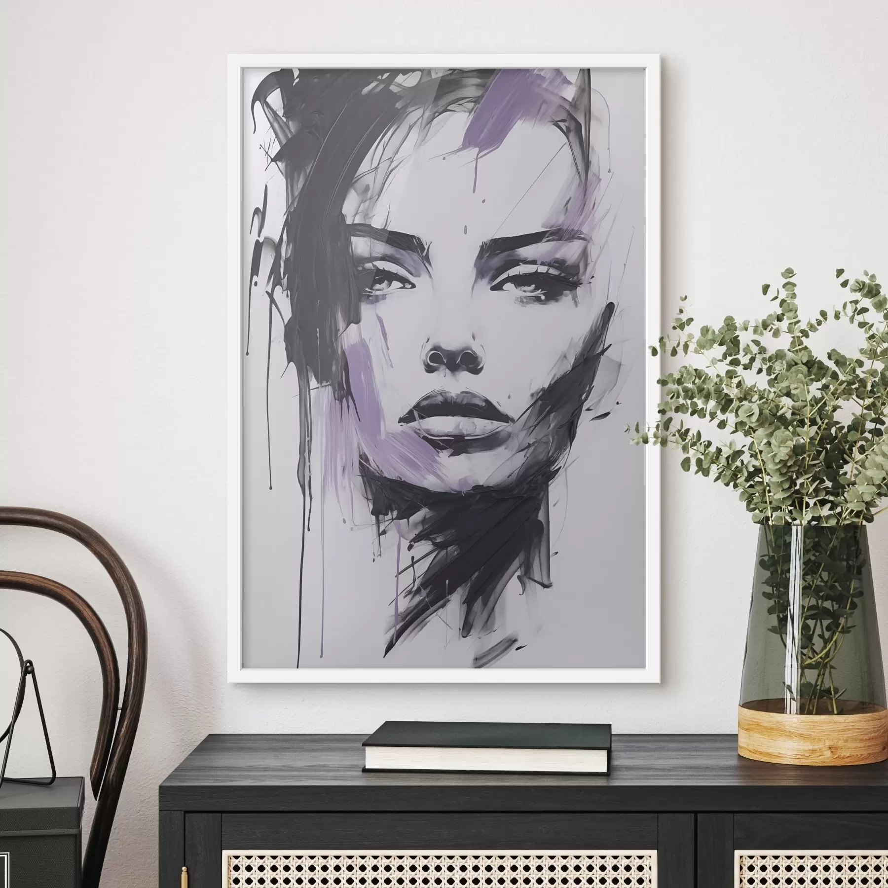 Fototapetes Abstrakts sievietes portrets f47498