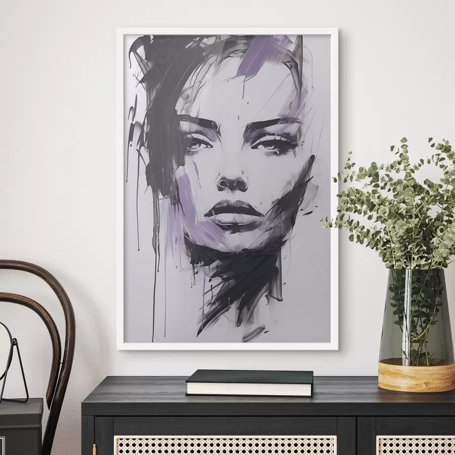 Fototapetes Abstrakts sievietes portrets f47498