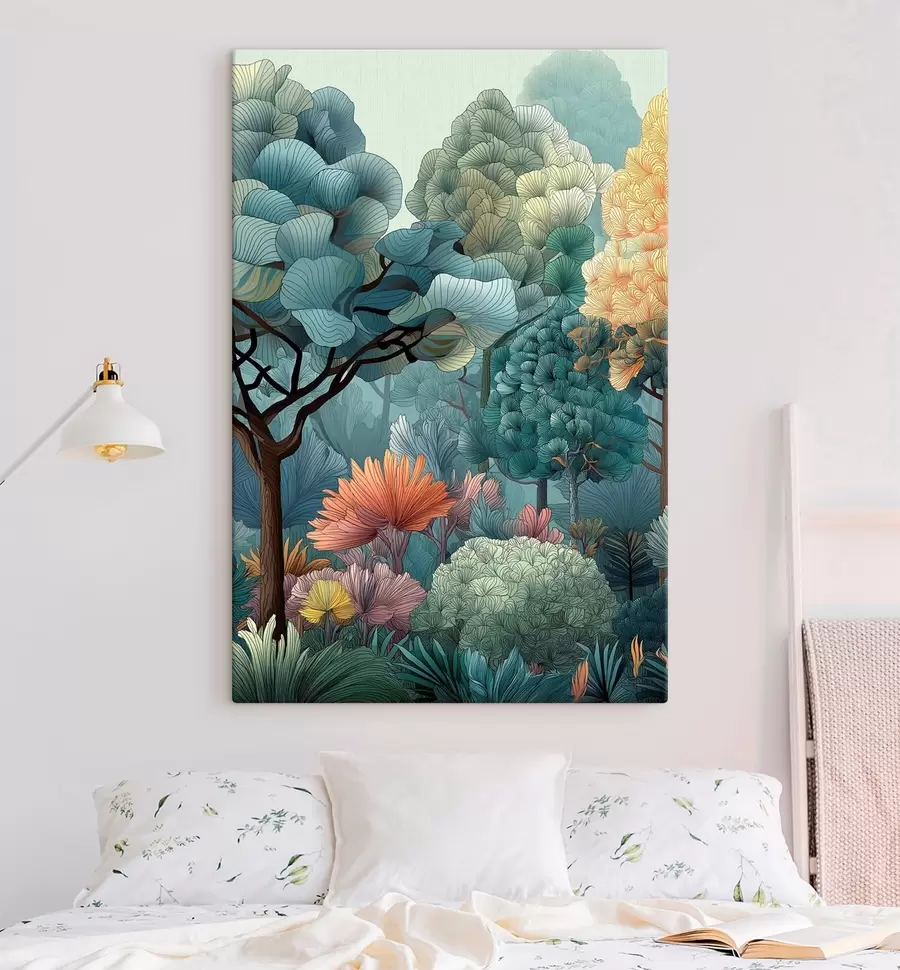 Glezna Abstraktais mežs s47105