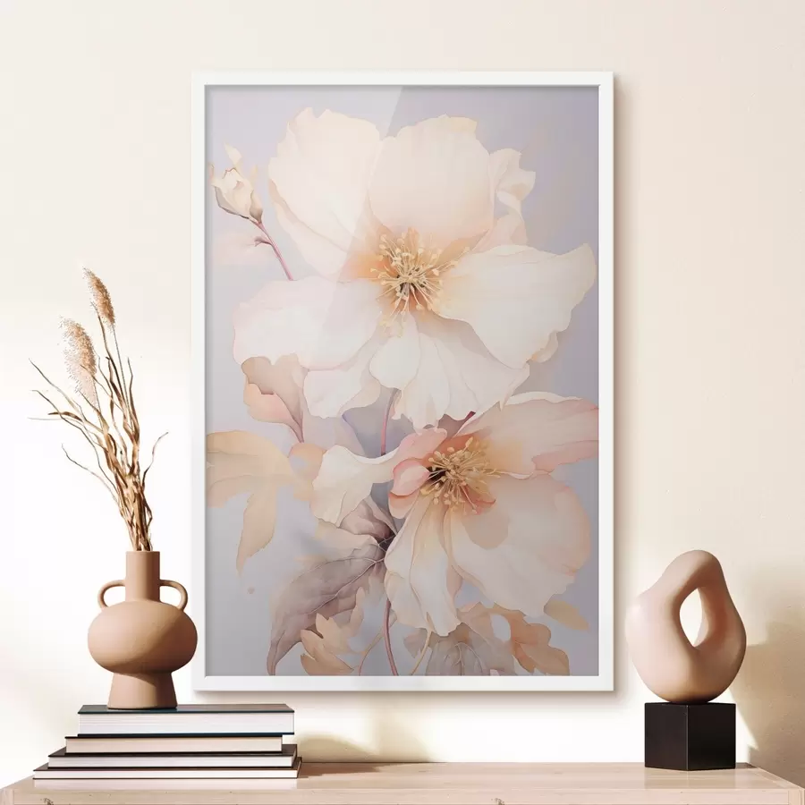 Fototapetes Liels abstrakts zieds f47113