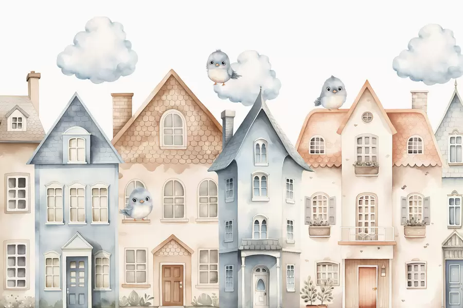 Fototapetes Mājas w05140