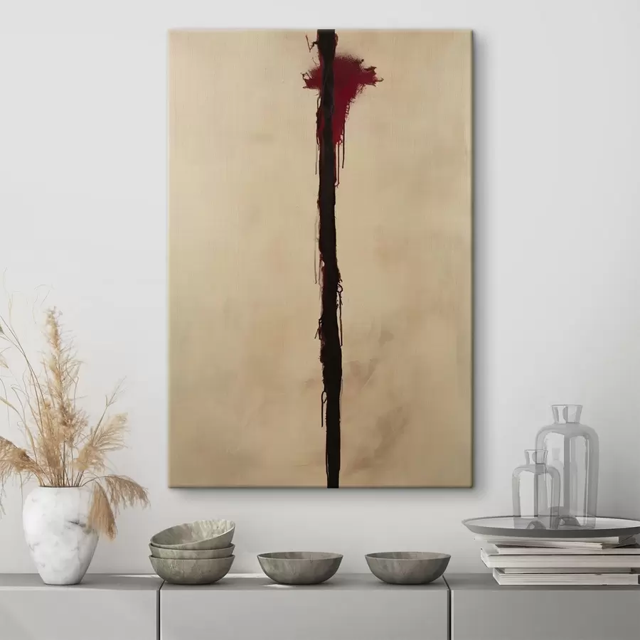 Glezna Sarkans akcents s47462