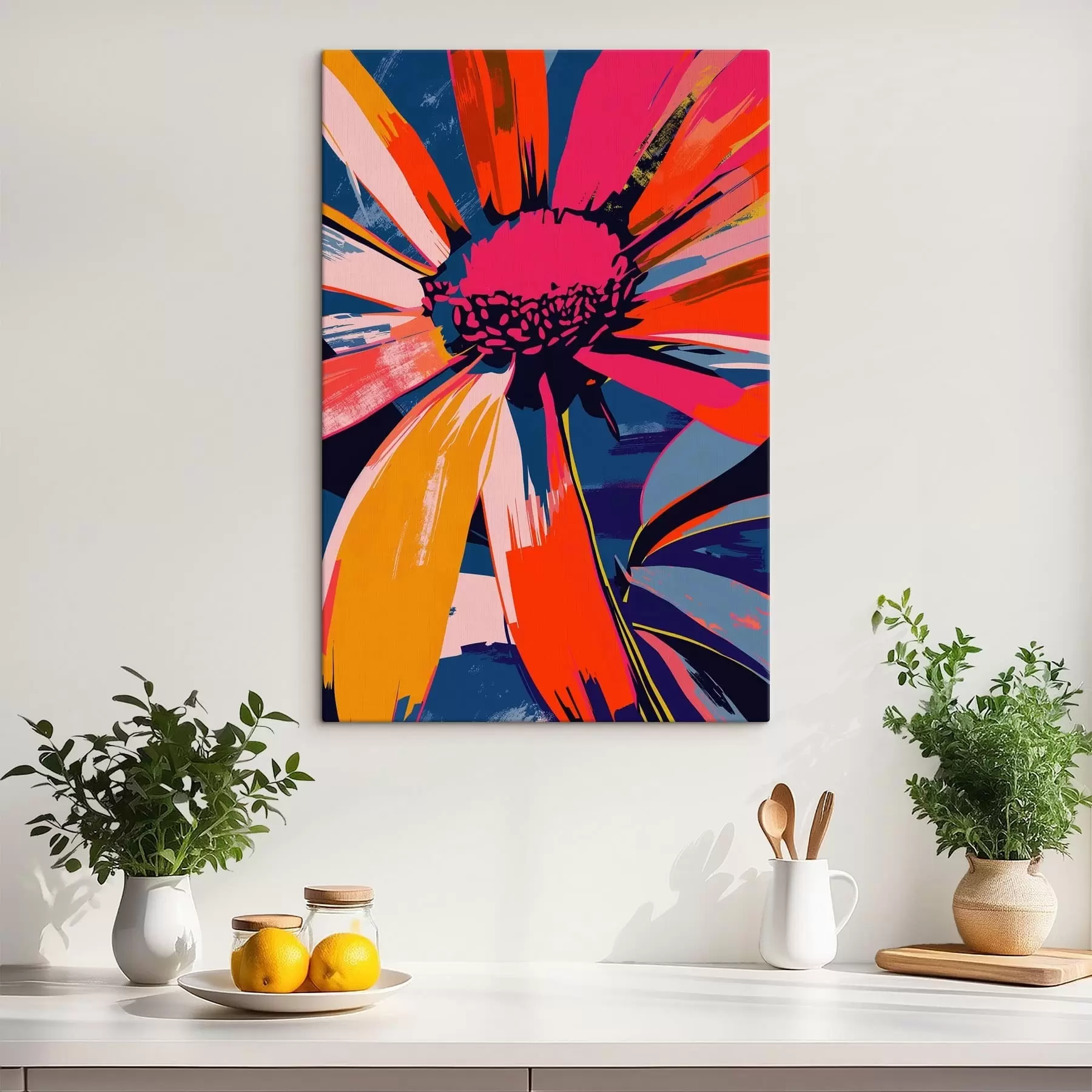 Glezna Krāsaina margarīte s47472