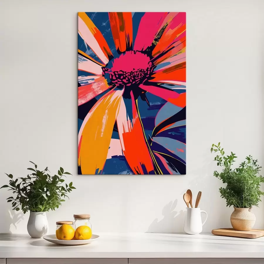 Glezna Krāsaina margarīte s47472