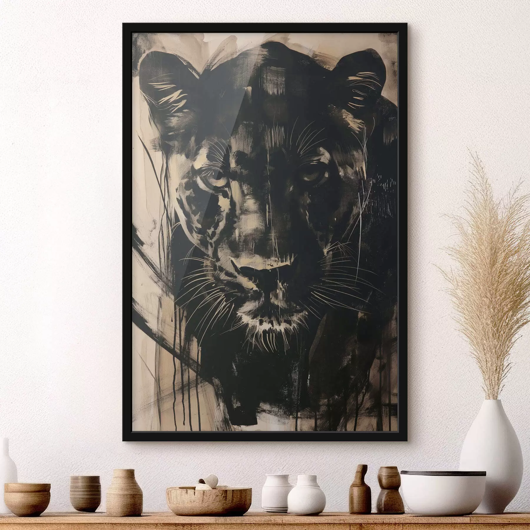 Glezna Pantera f47454