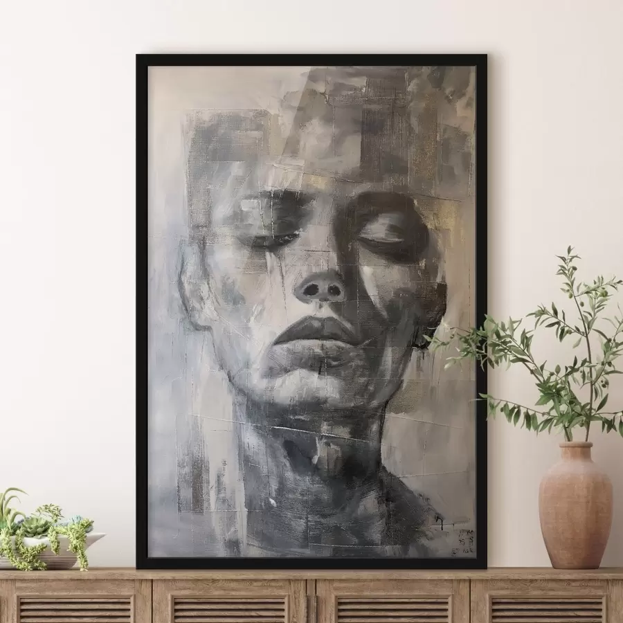 Fototapetes Teksturēts portrets f47482