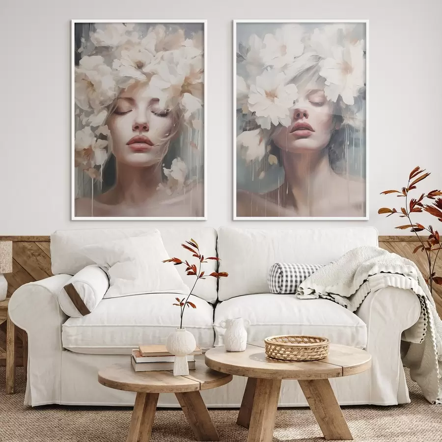 Fototapetes Sieviešu portreti d00546