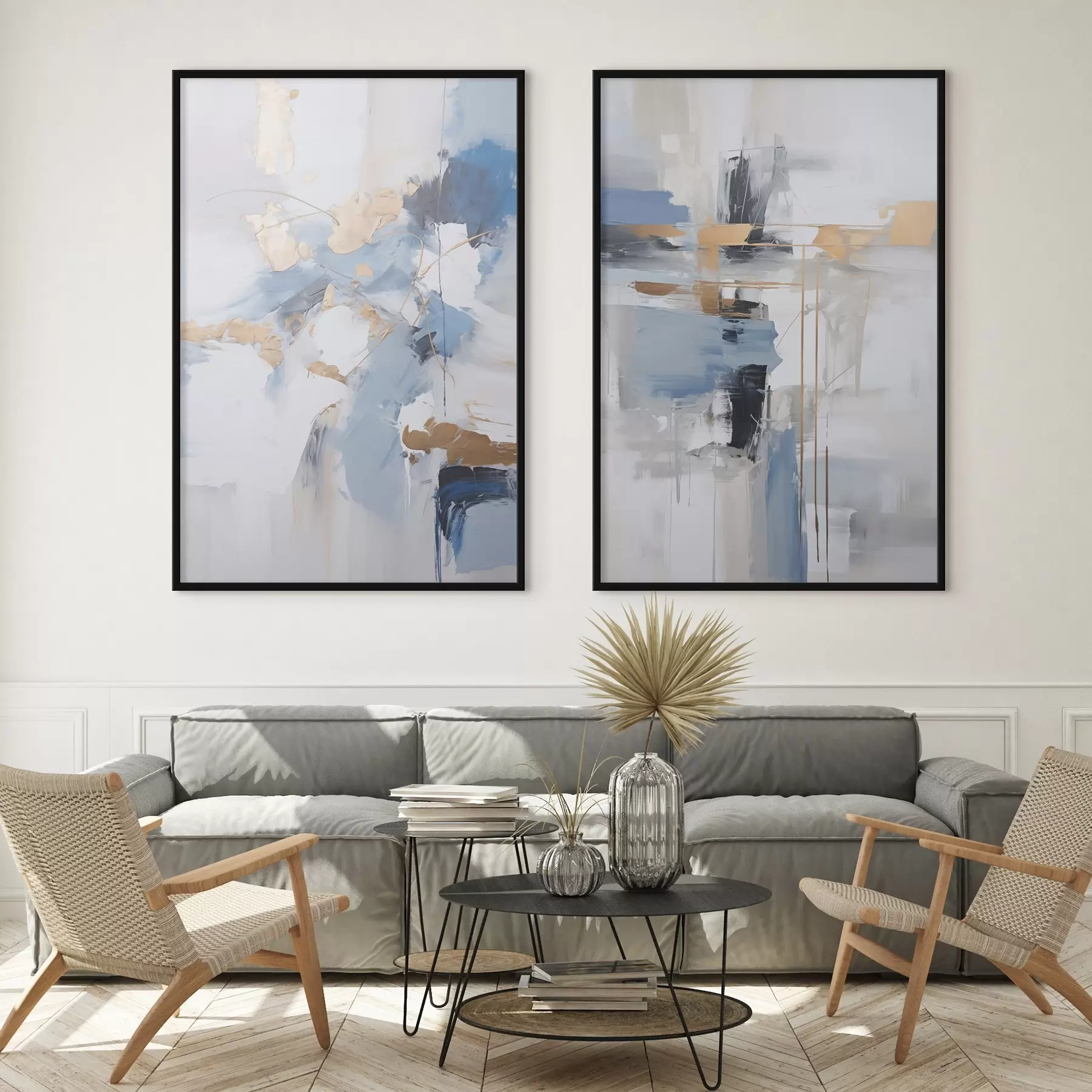 Fototapetes Mūsdienu abstrakcija glezniecības imitācija d00588