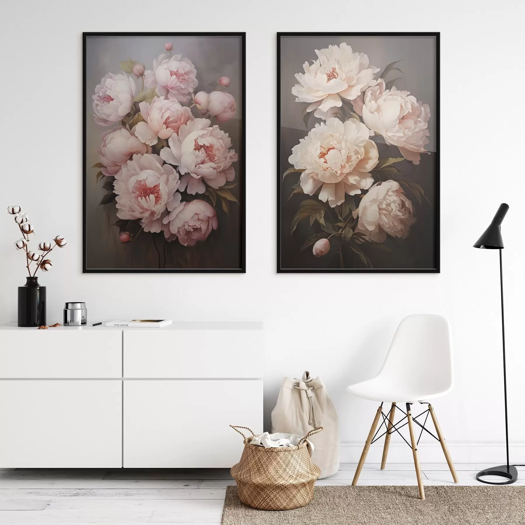 Fototapetes Delikātas peonijas d00598