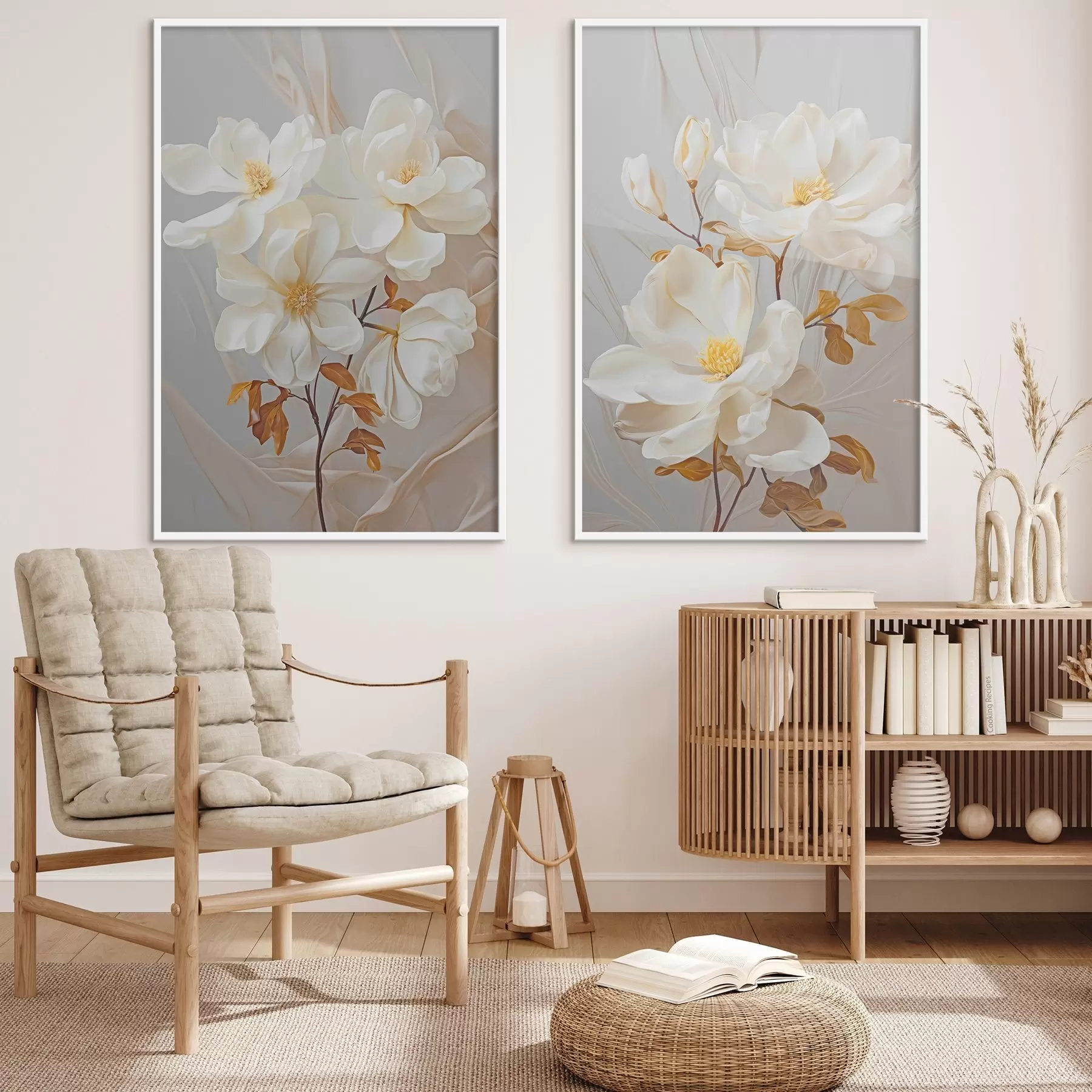 Fototapetes Smalki abstrakti ziedi d00611