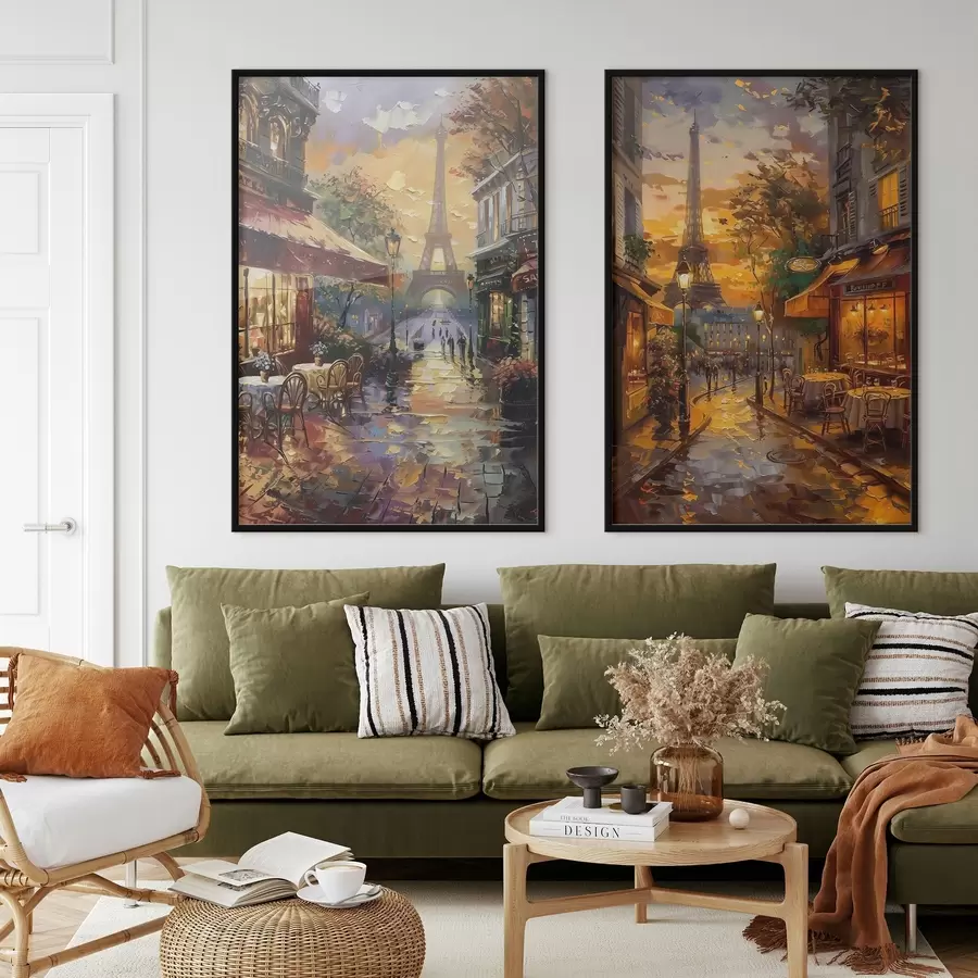 Fototapetes Parīzes ielas d00617