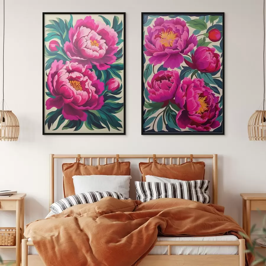 Fototapetes Peonijas d00727