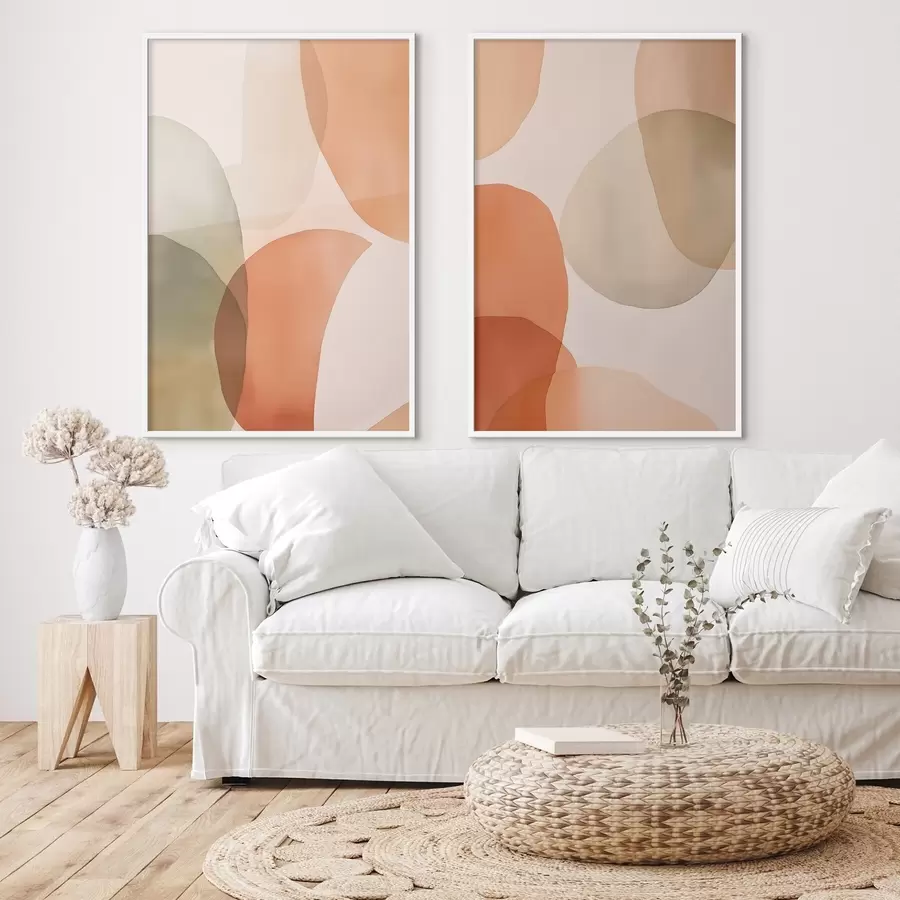 Fototapetes Krāsaini abstrakti apļi d00731