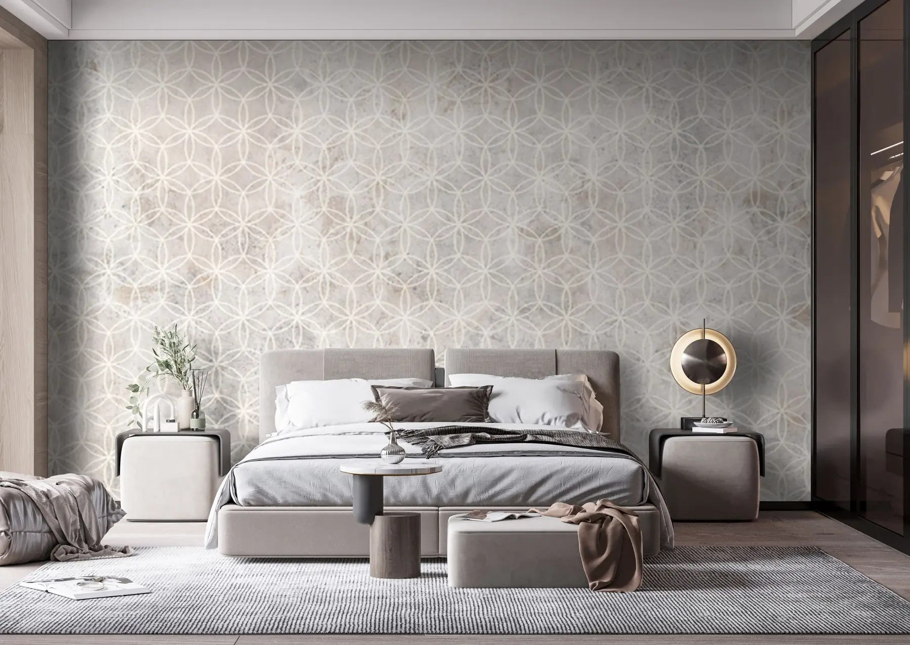 Fototapetes Mozaīka no cementa un betona u71923