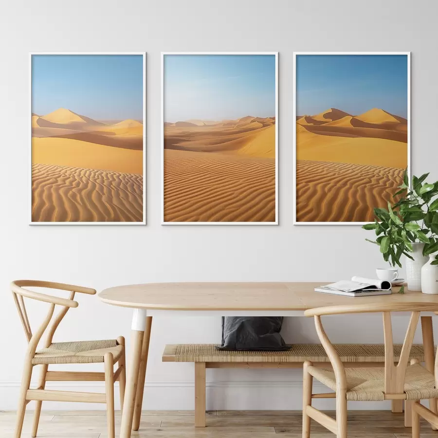 Fototapetes Zils debesis tuksnesī d00786