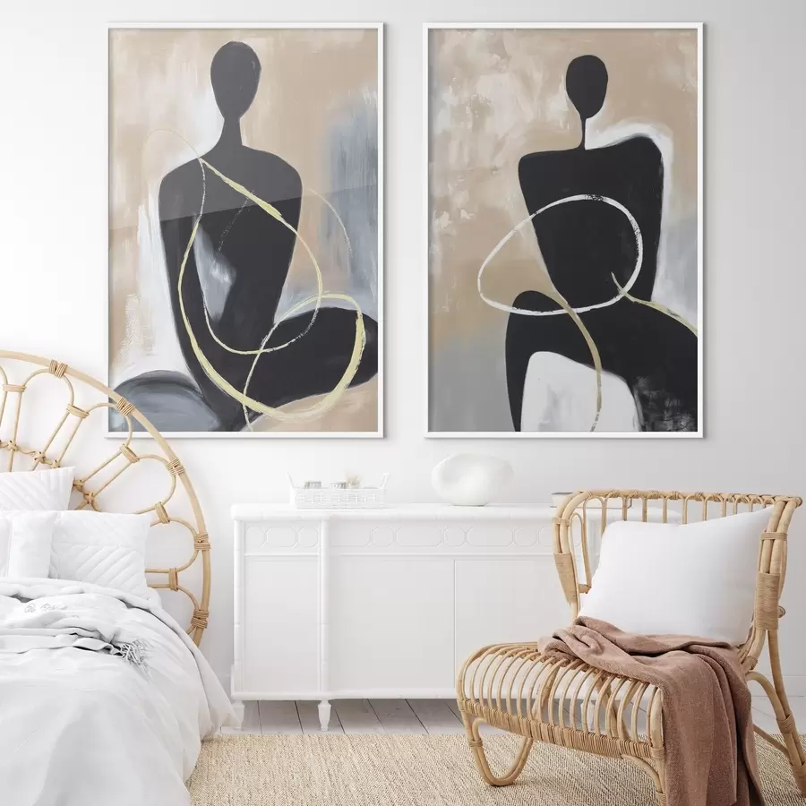 Fototapetes Abstrakti silueti d00719