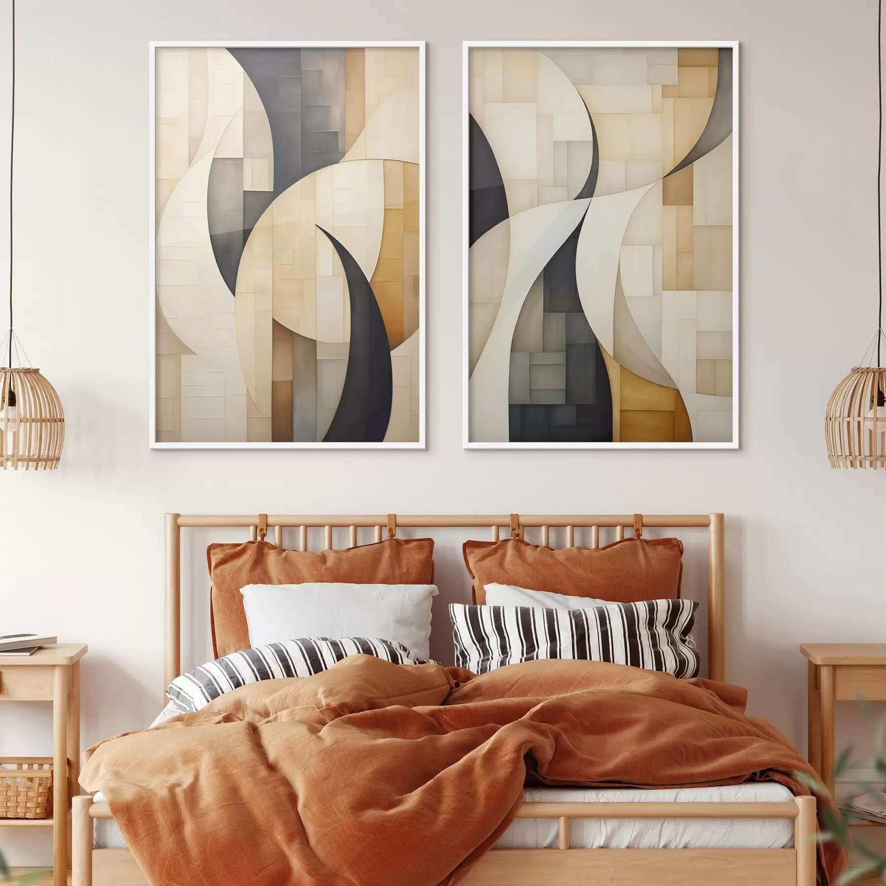 Fototapetes Ģeometriskā abstrakcija d00780