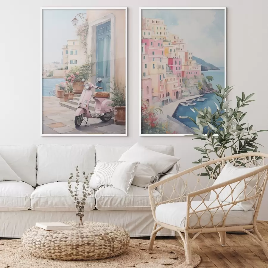 Fototapetes Jūras pilsēta d00794