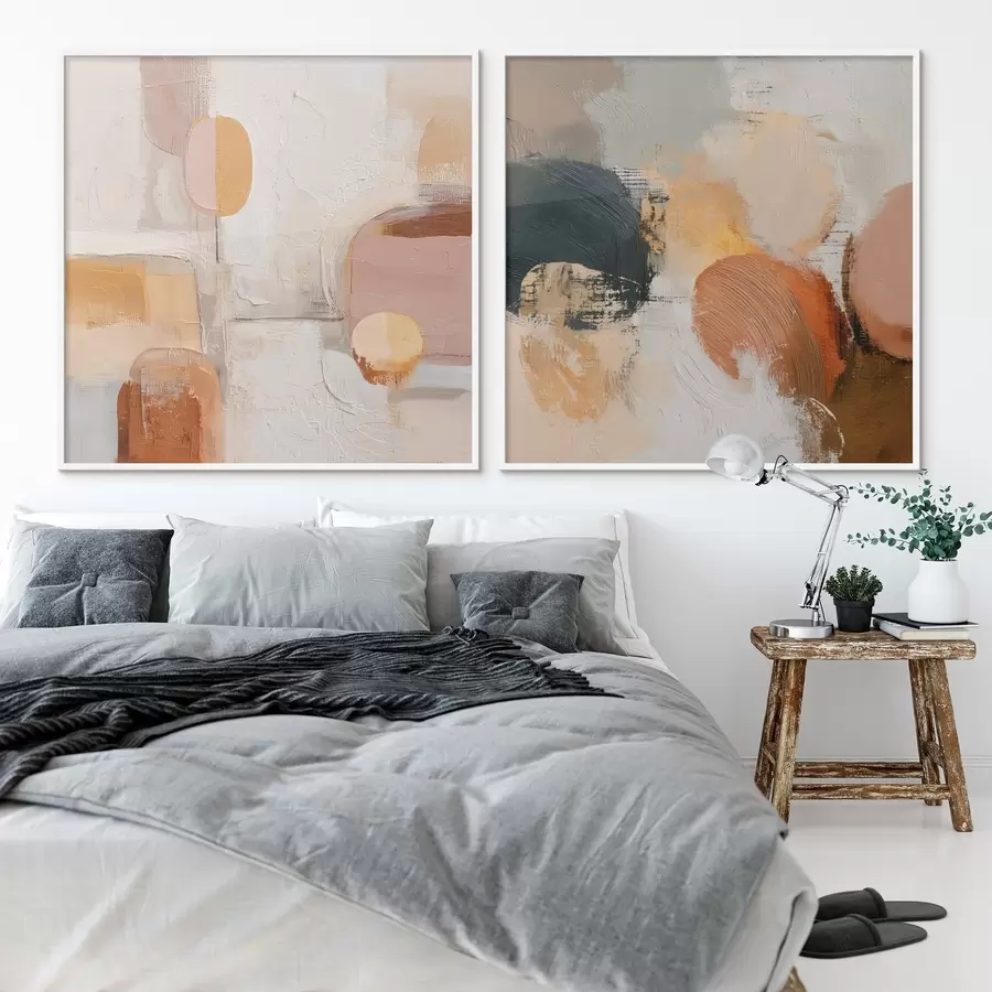 Fototapetes Mierīguma ģeometrija abstrakcijas stilā d00747