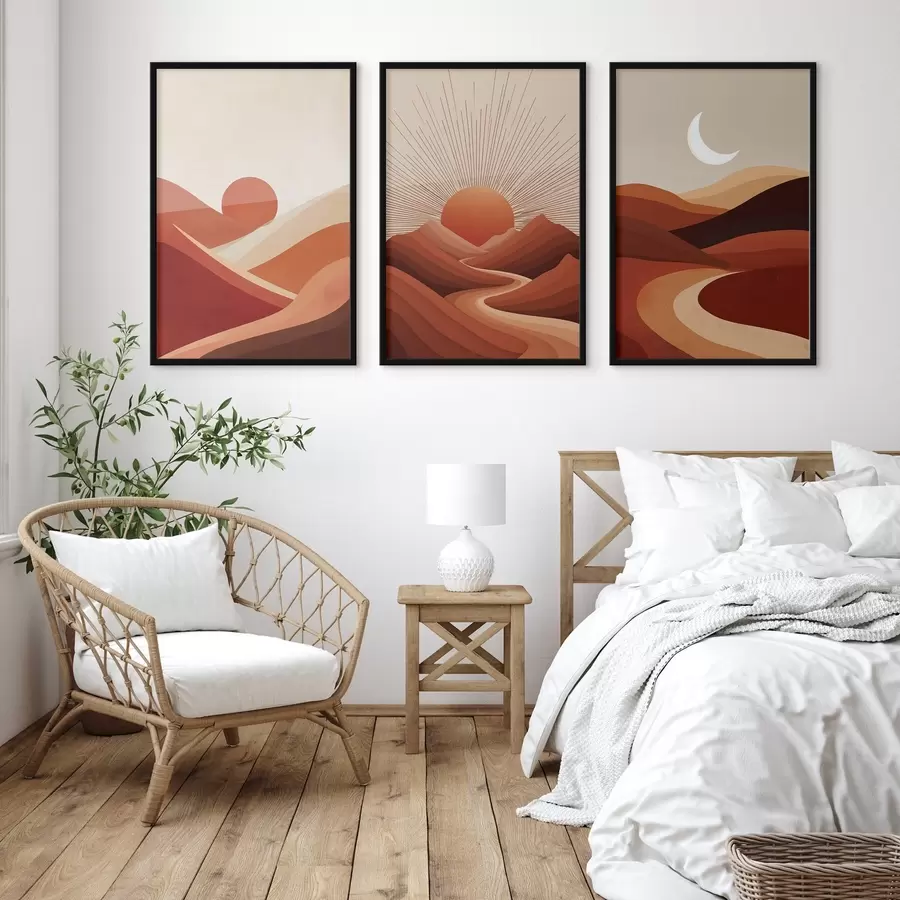 Fototapetes Abstraktā saule līnijās d00606