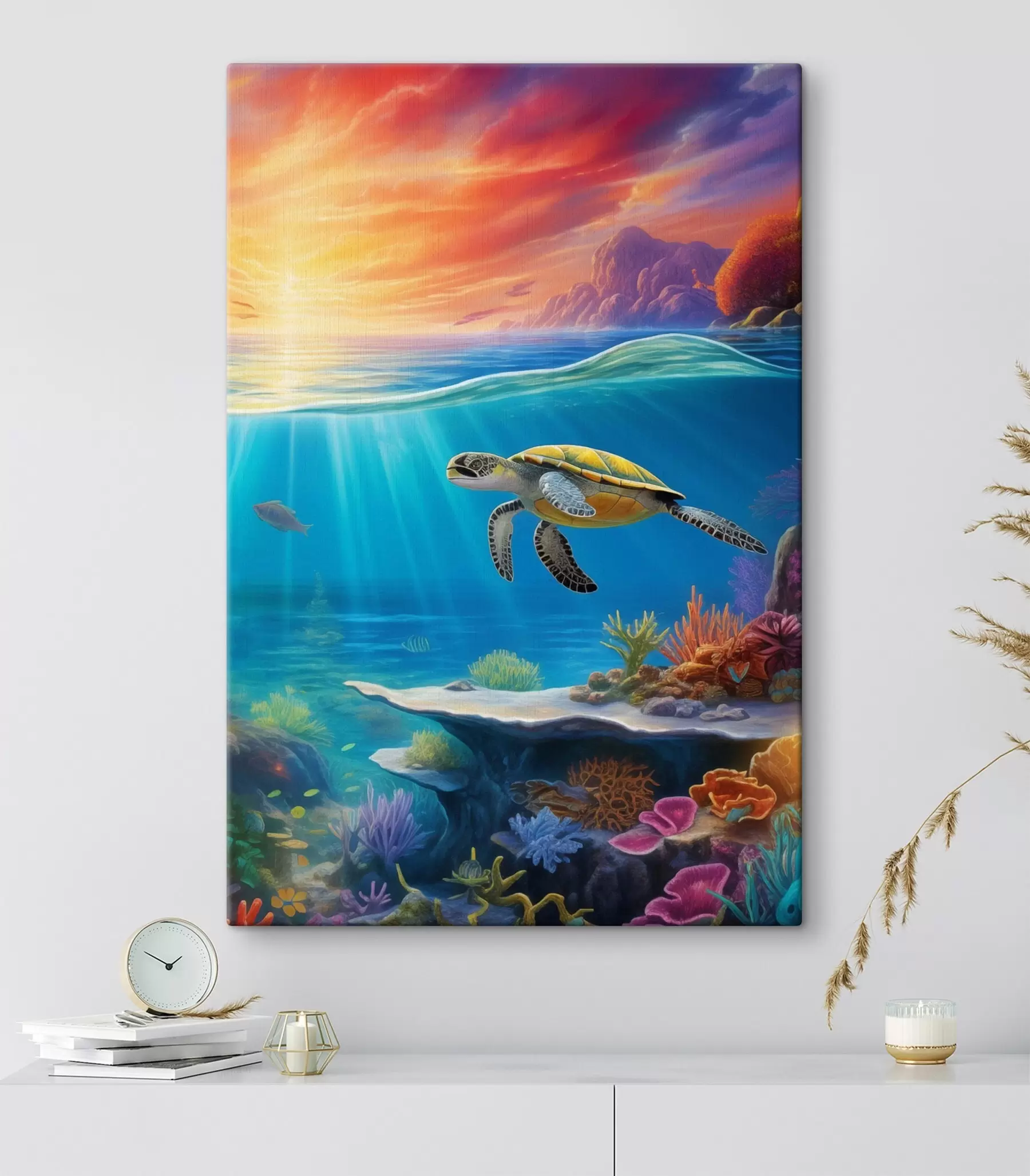 Glezna Zemūdens pasaule s47449