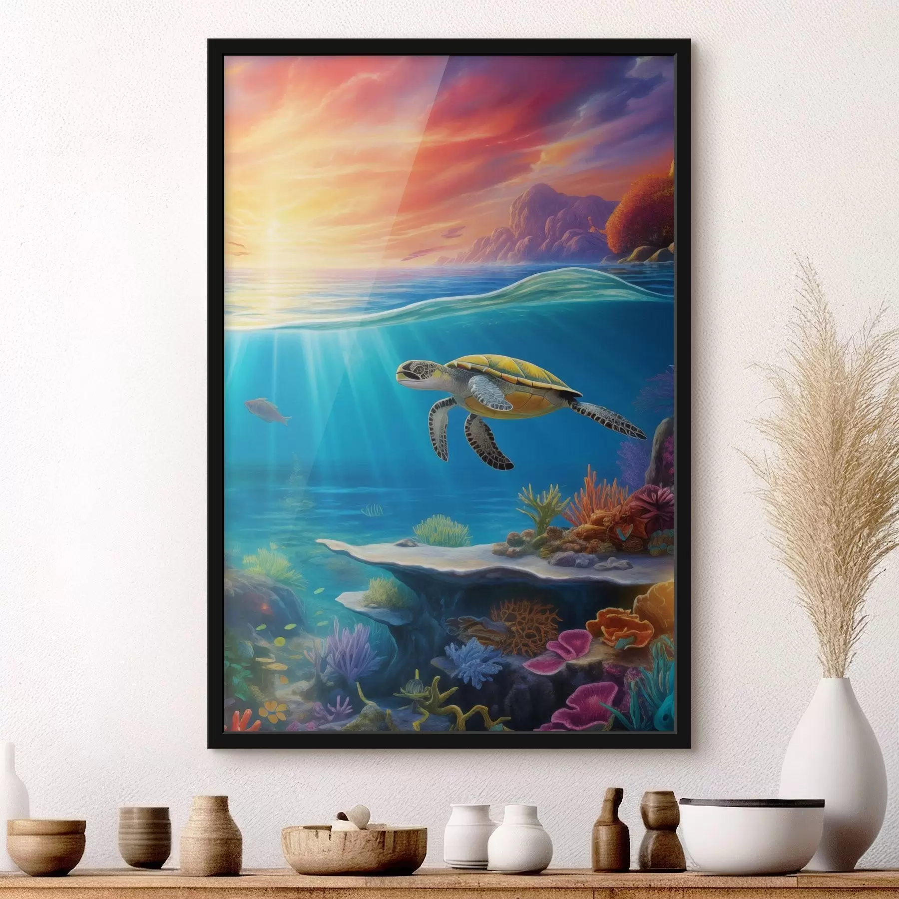 Fototapetes Zemūdens pasaule f47449