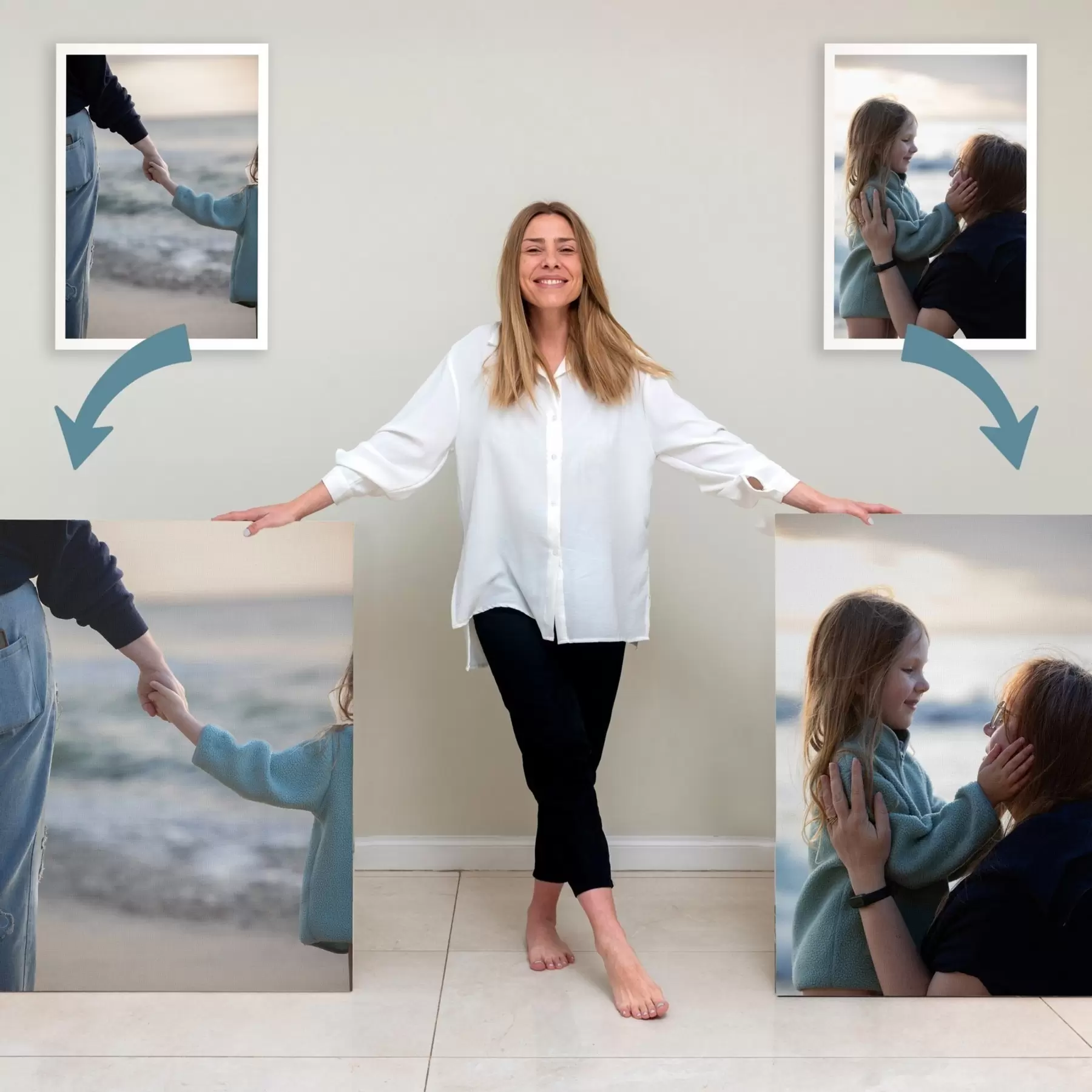 Glezna Ģimenes portrets no fotogrāfijas pēc pasūtījuma s47156