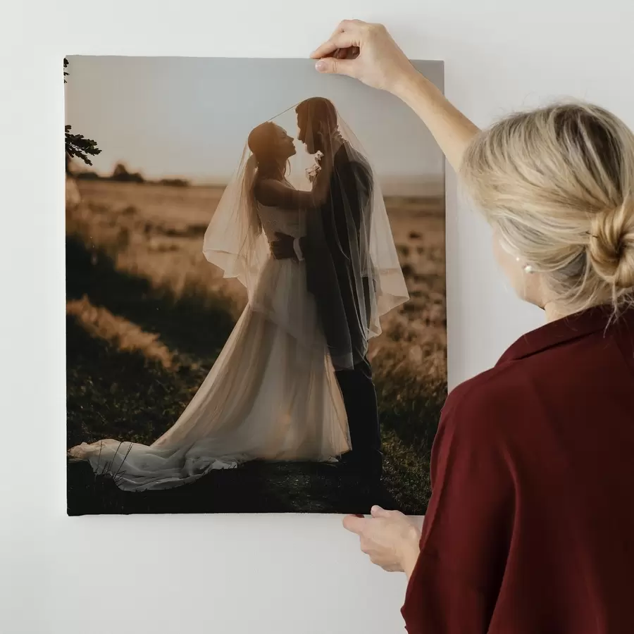 Glezna Kāzu fotogrāfija uz audekla s47161