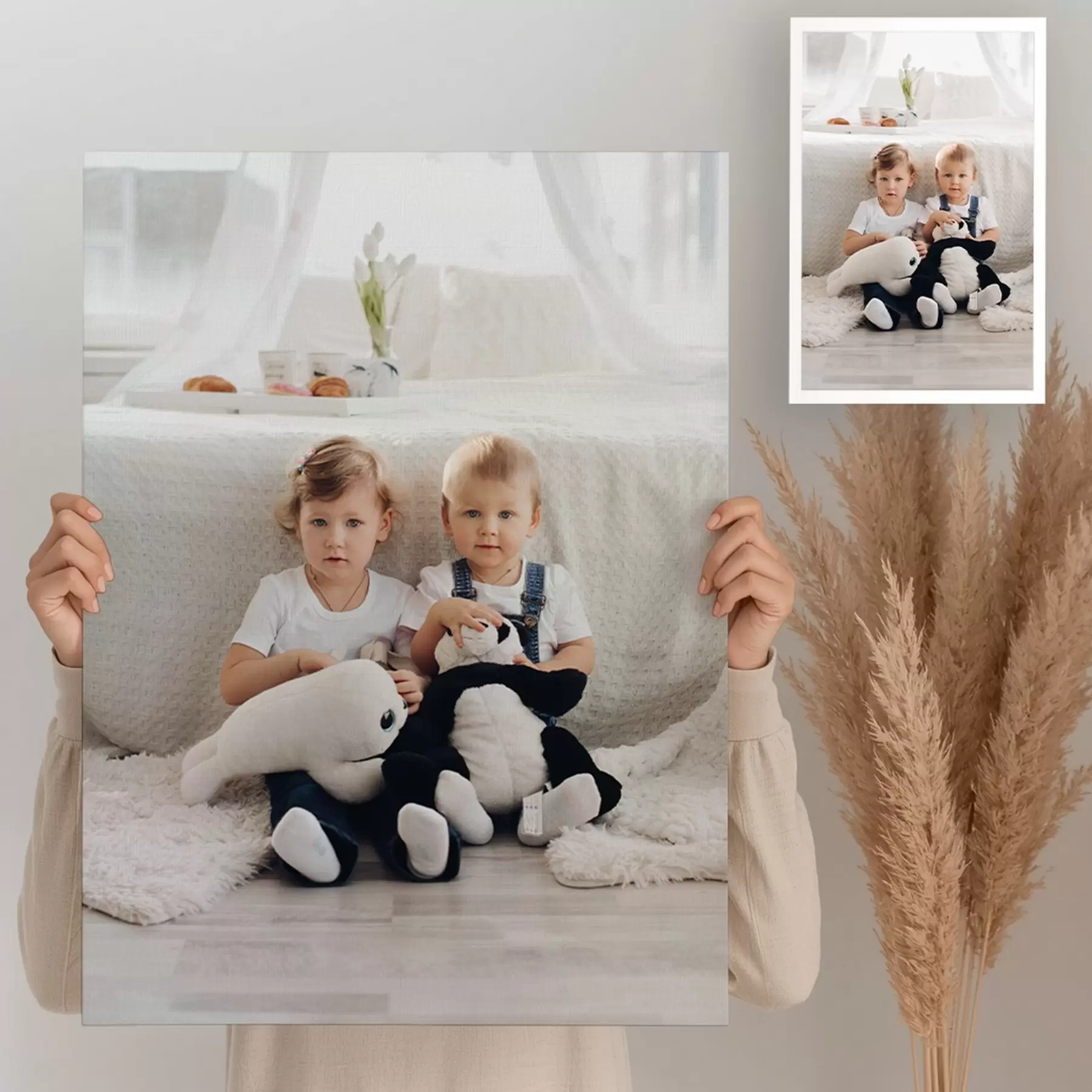 Glezna Jūsu bērna foto uz audekla s47219