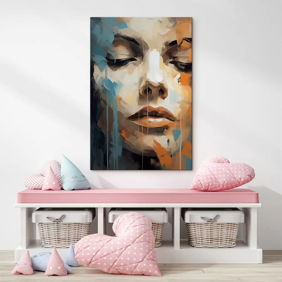 Glezna Abstraktais portrets s47348