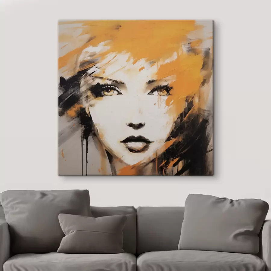 Glezna Abstraktais portrets s47351