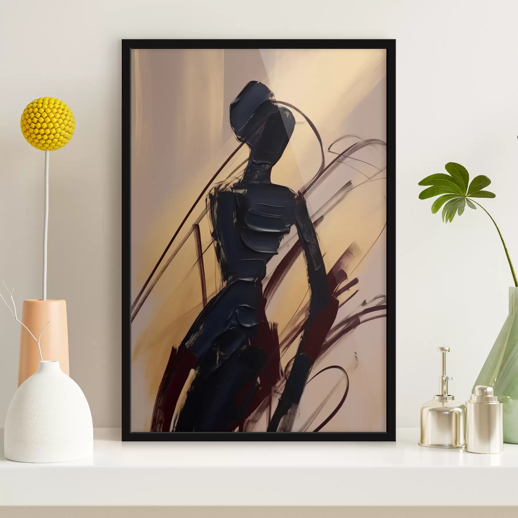 Fototapetes Abstraktais siluets f47345