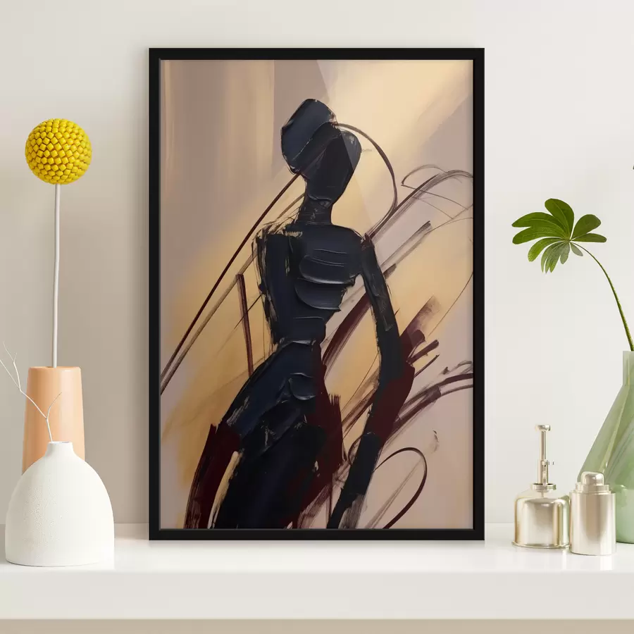 Fototapetes Abstraktais siluets f47345